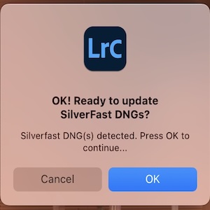 convert the dng's